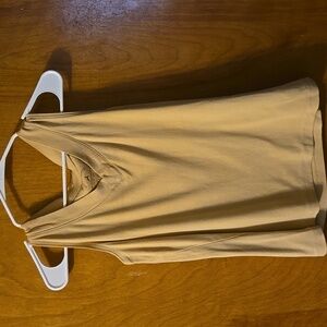 Tan Tank Top Size Small: C